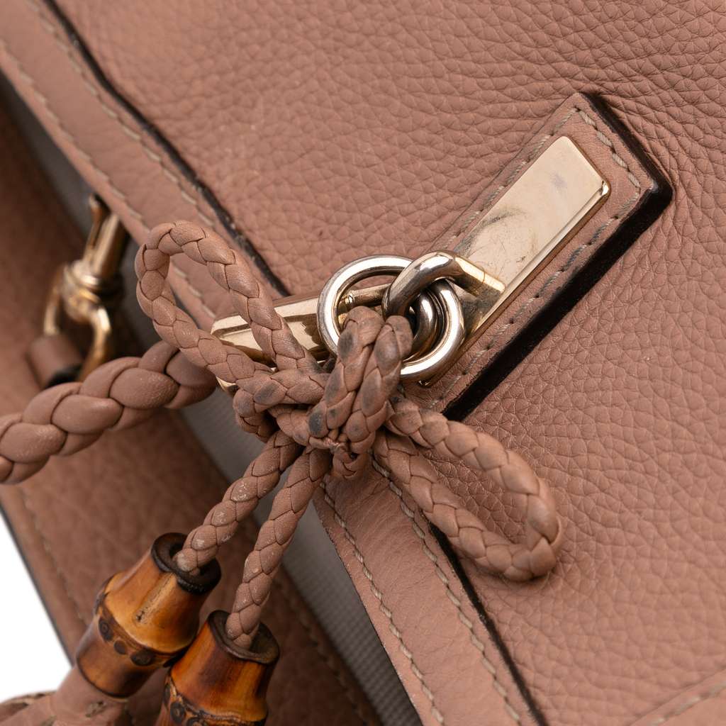 Gucci Medium Leather Bella Tote - Detail 2