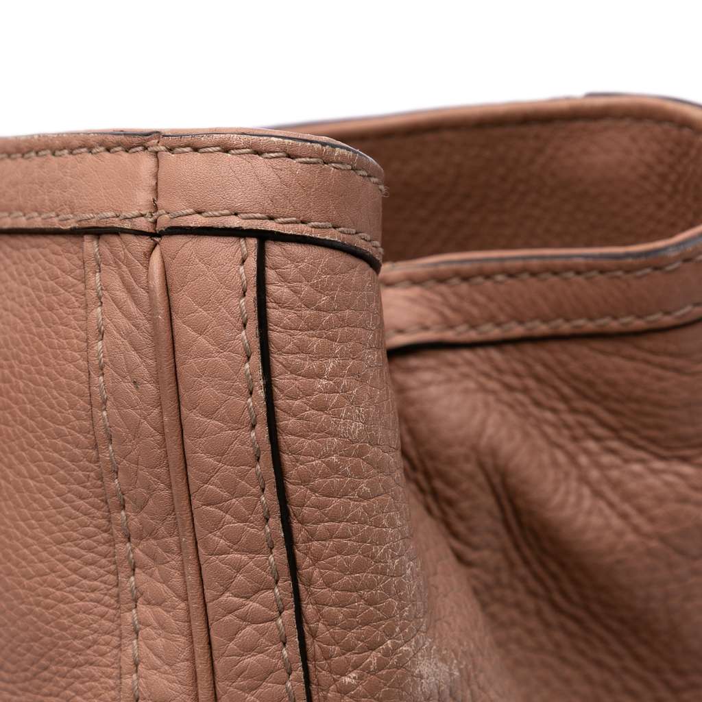 Gucci Medium Leather Bella Tote - Image 11