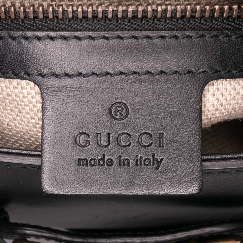 Gucci Medium Leather Lady Web Crossbody - Side view