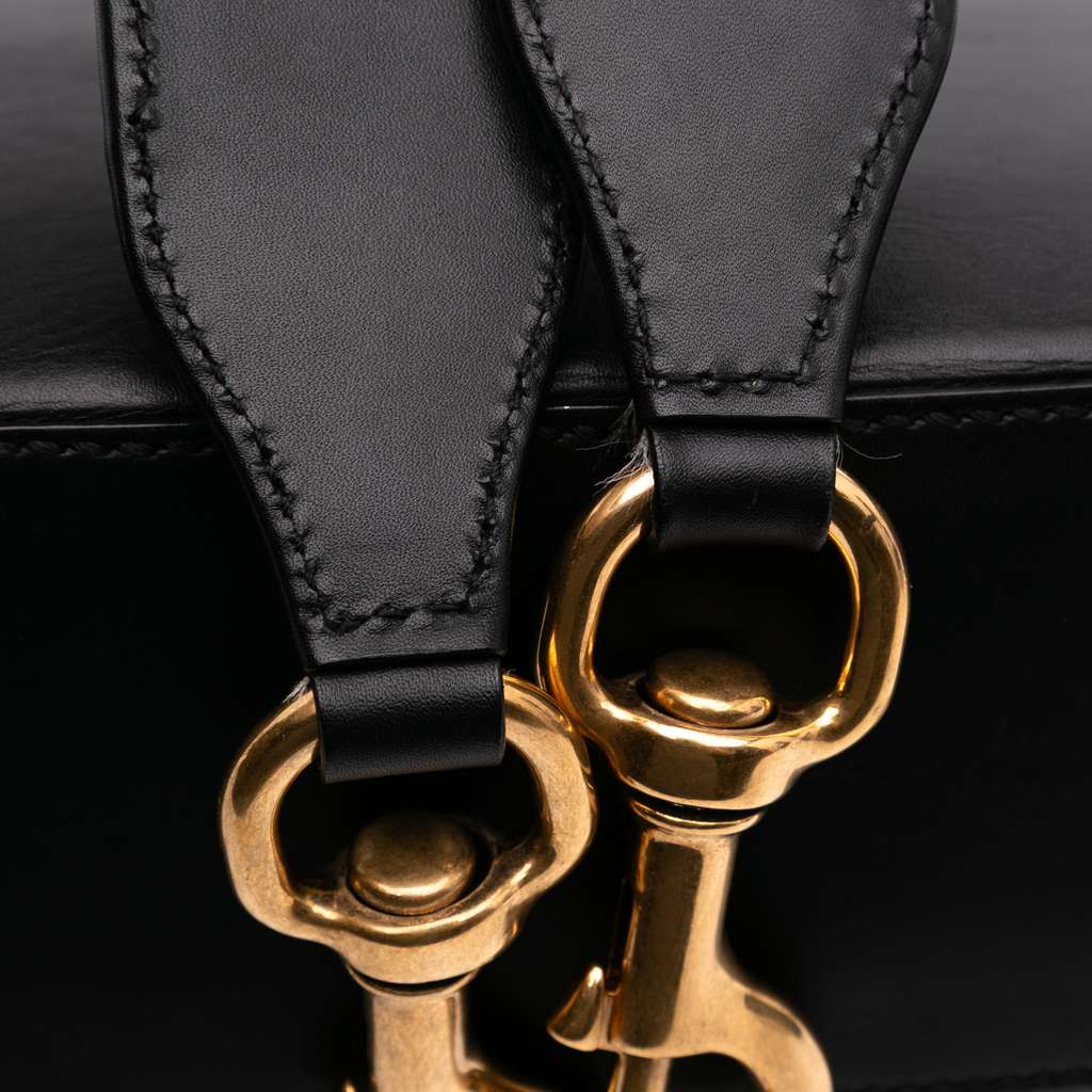 Gucci Medium Leather Lady Web Crossbody - Image 11