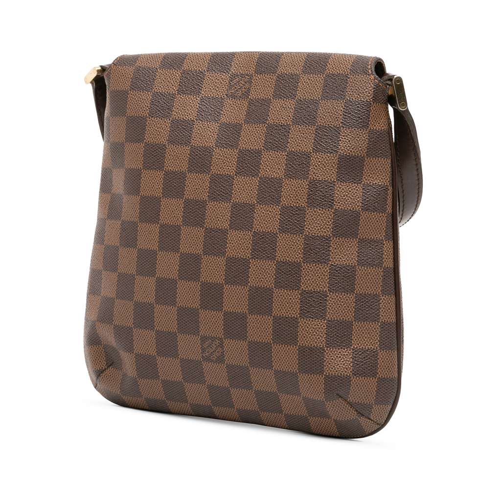 Louis Vuitton Damier Ebene Musette Salsa Long Strap - Back view