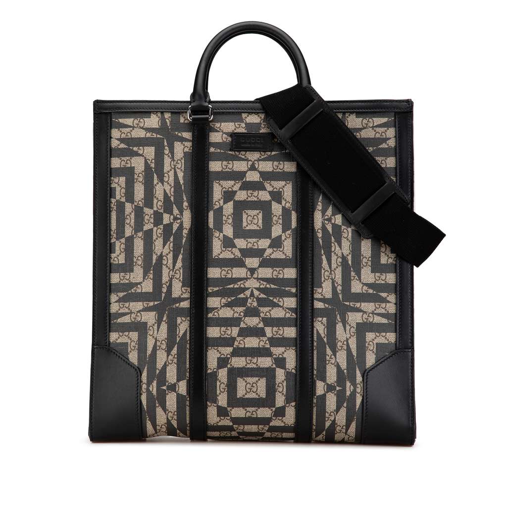 Gucci GG Supreme Caleido Vertical Tote