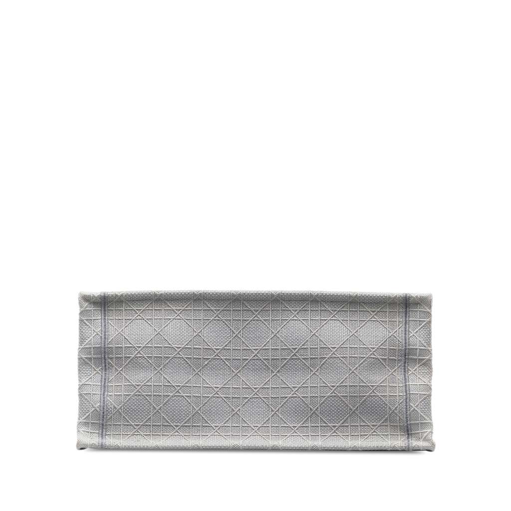 Dior Medium Cannage Embroidered Book Tote - 4