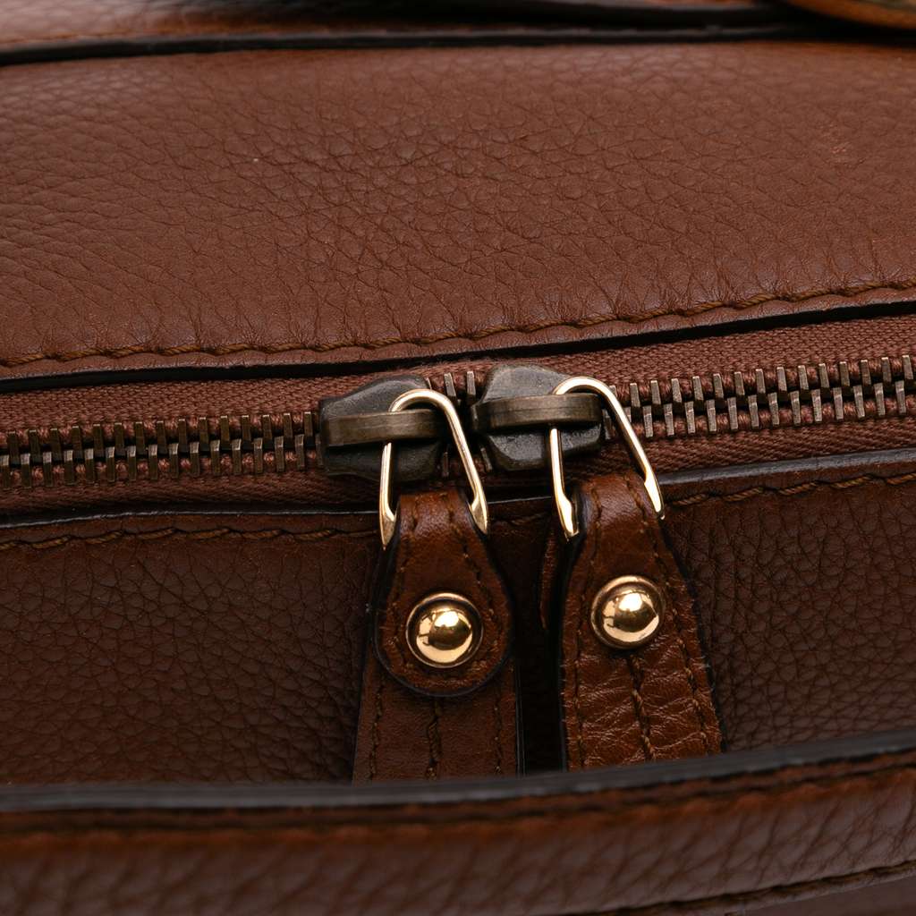 Gucci Medium Leather Ride Top Handle Bag - Detail 2