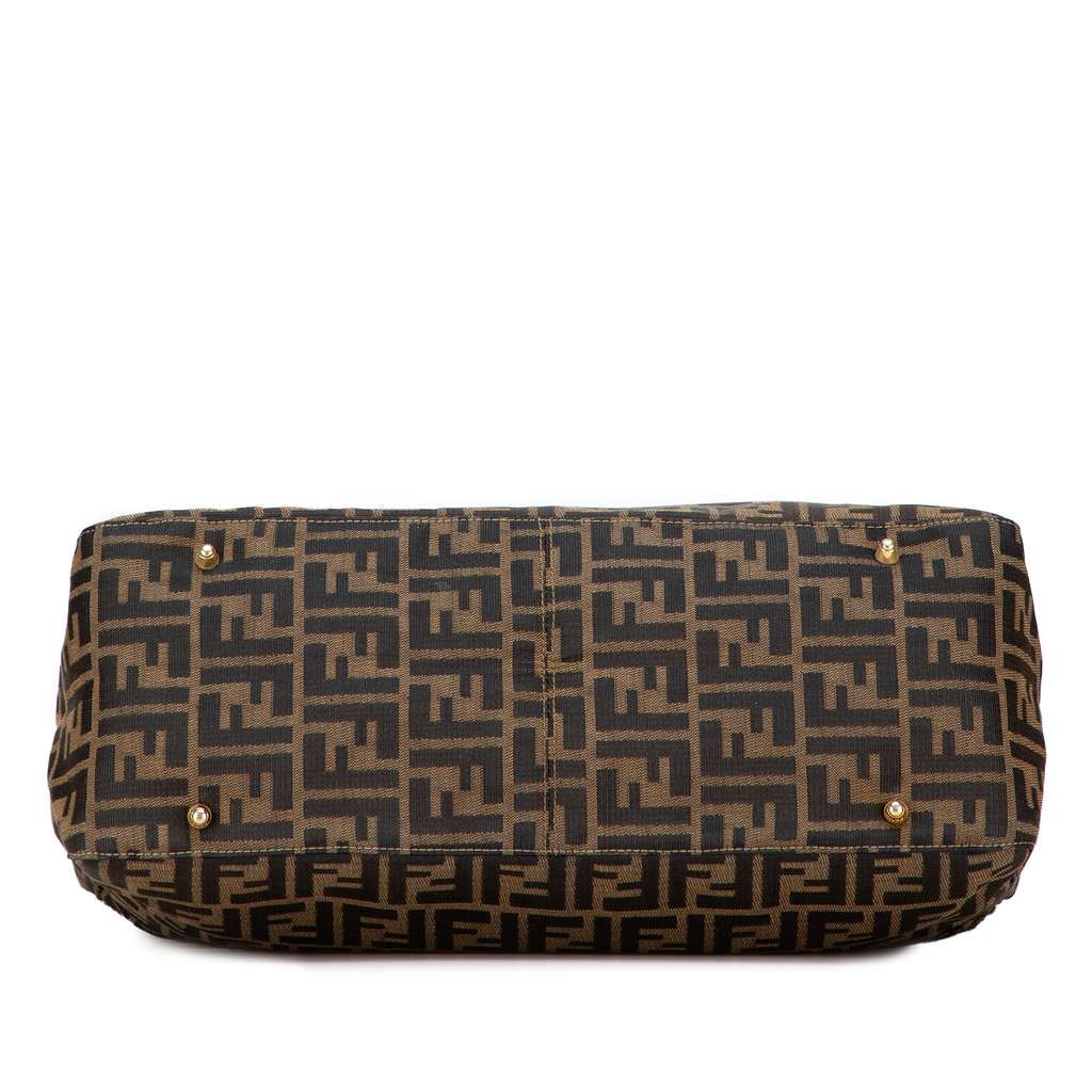 Fendi Large Zucca Canvas Twins Tote - Image 6