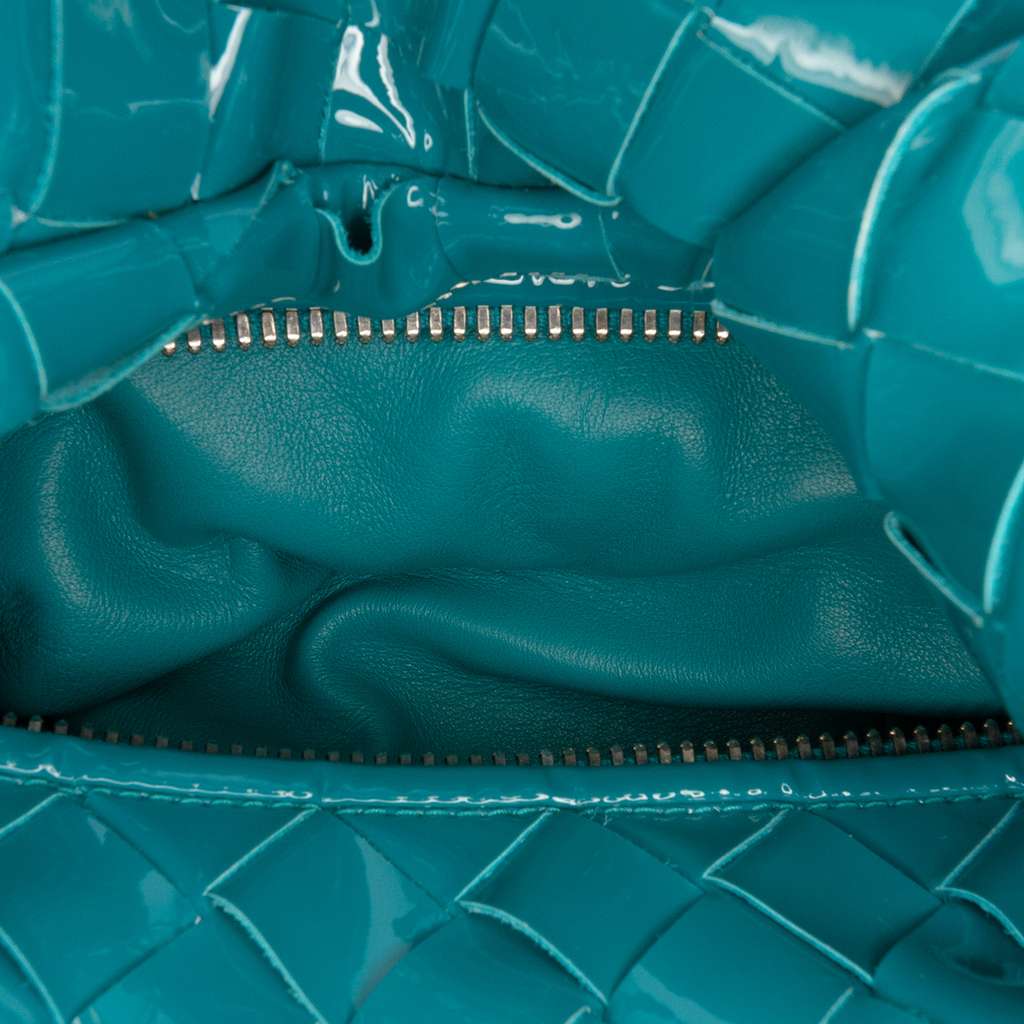 Bottega Veneta Mini Patent Intrecciato Jodie - 4