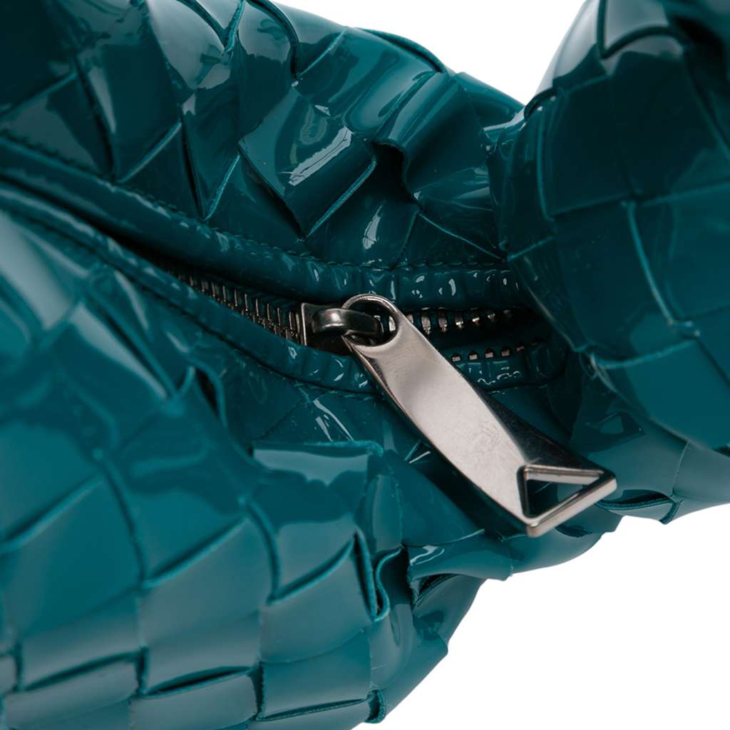 Bottega Veneta Mini Patent Intrecciato Jodie - Image 10
