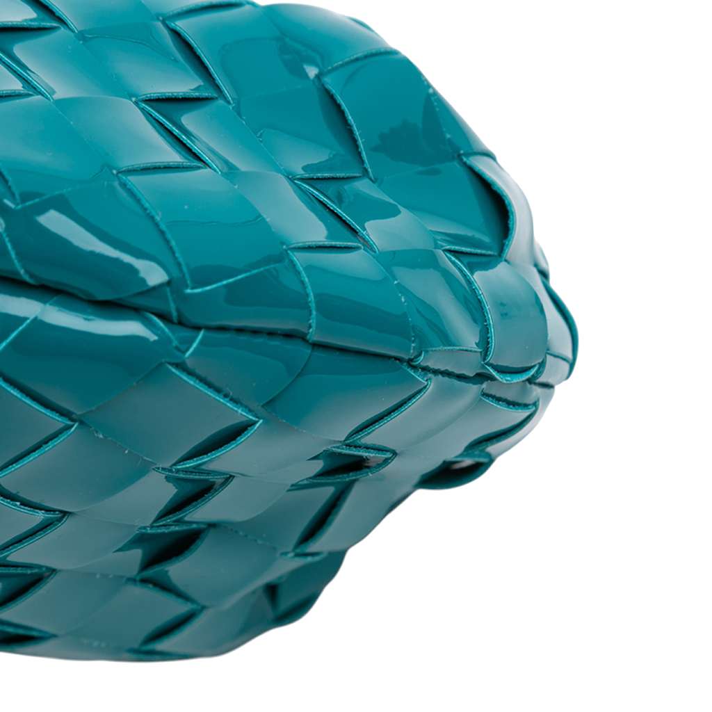 Bottega Veneta Mini Patent Intrecciato Jodie - Image 11