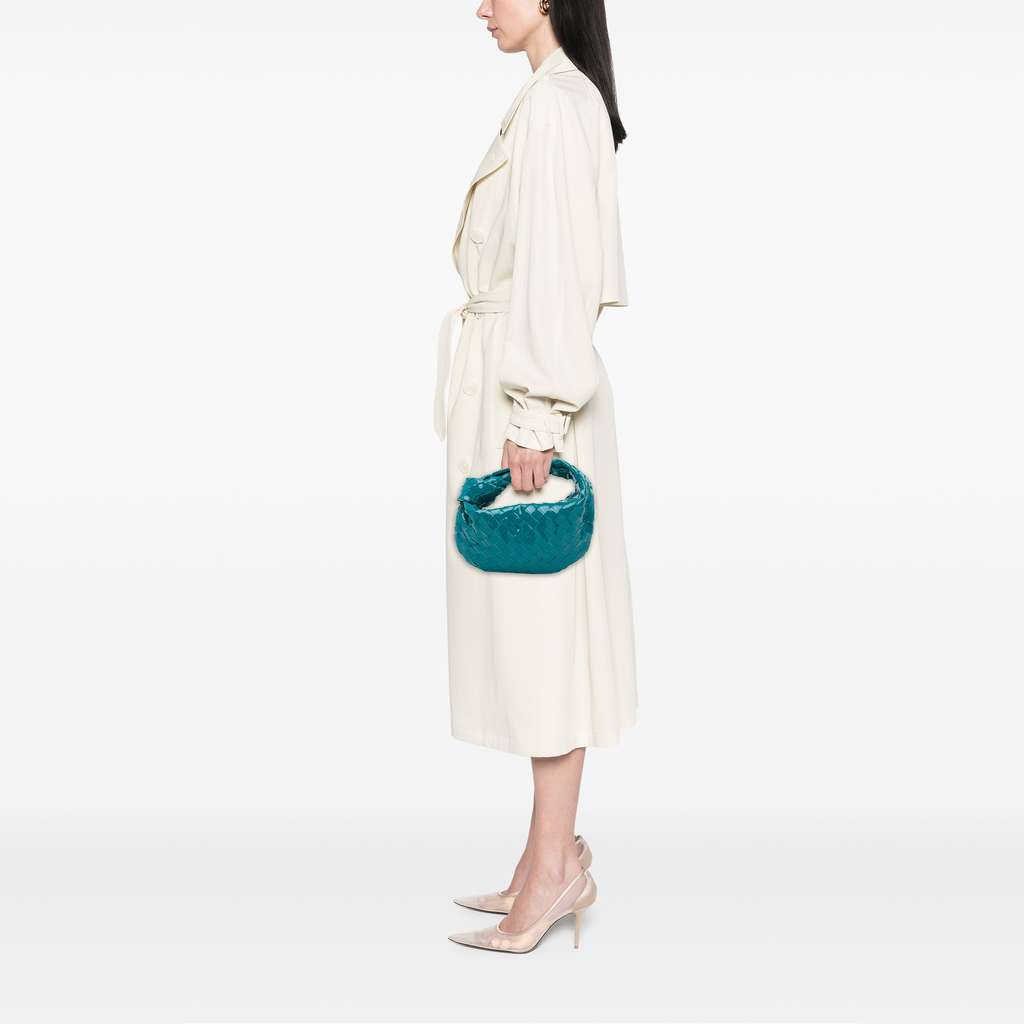 Bottega Veneta Mini Patent Intrecciato Jodie - Image 12