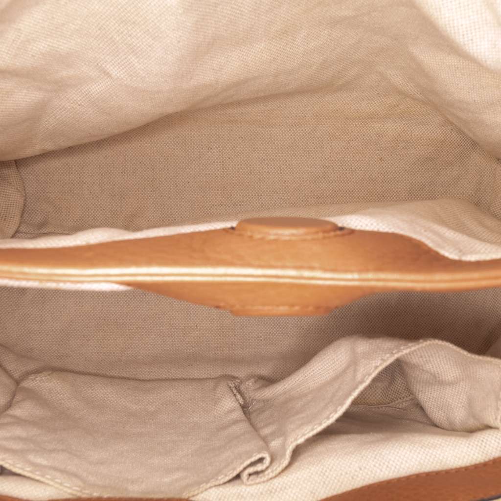 Gucci Small Calfskin Bamboo Shopper Satchel - 4