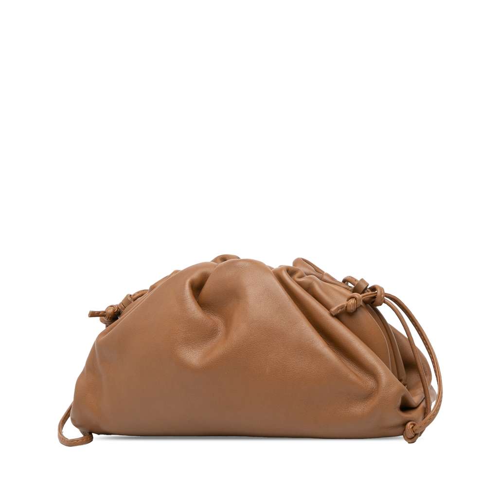 Bottega Veneta Lambskin The Mini Pouch Crossbody - Back view