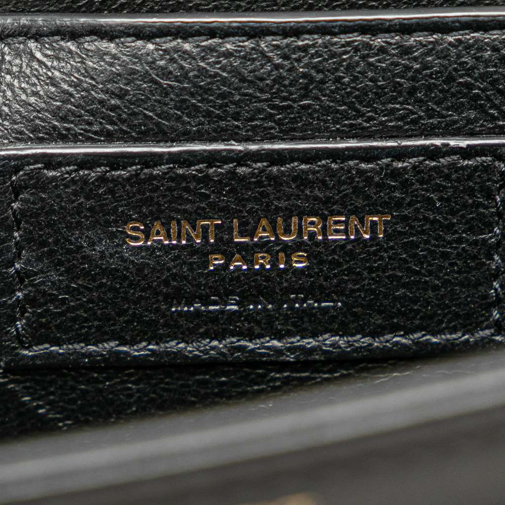 Saint Laurent Medium Calfskin Solferino Satchel In Box - Side view