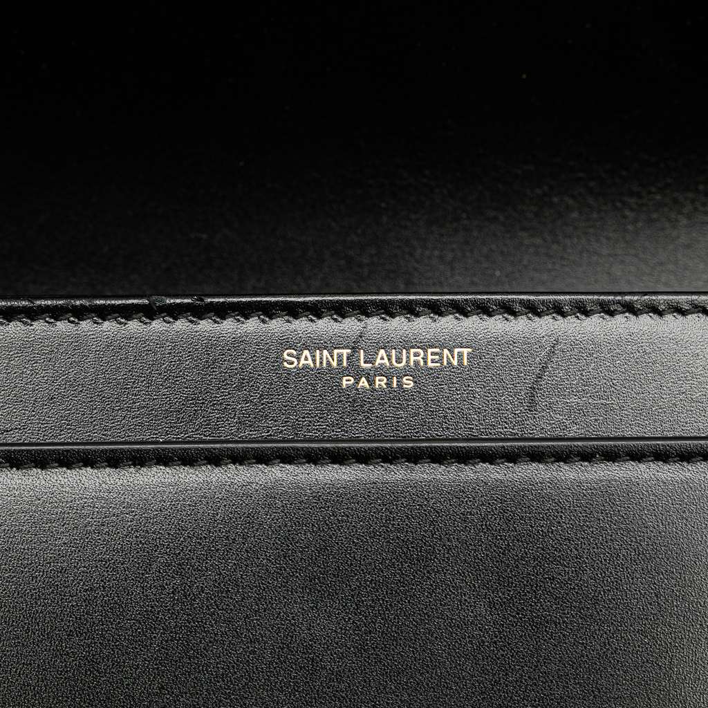 Saint Laurent Medium Calfskin Solferino Satchel In Box - Detail 2