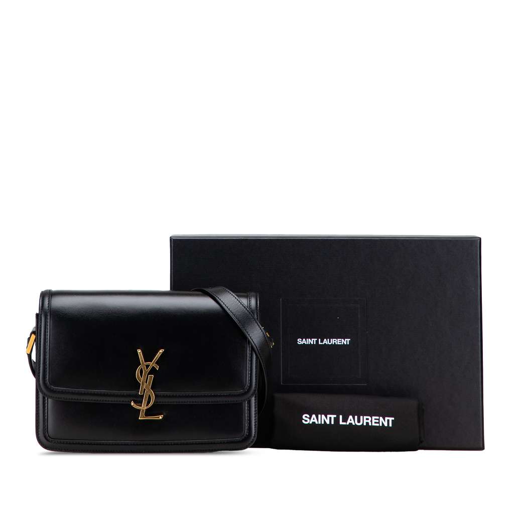 Saint Laurent Medium Calfskin Solferino Satchel In Box - Image 12