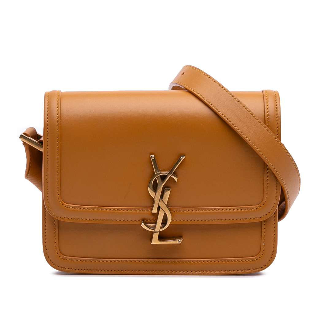 Saint Laurent Small Calfskin Solferino Satchel In Box