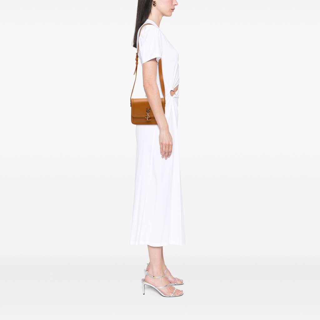 Saint Laurent Small Calfskin Solferino Satchel In Box - Image 13