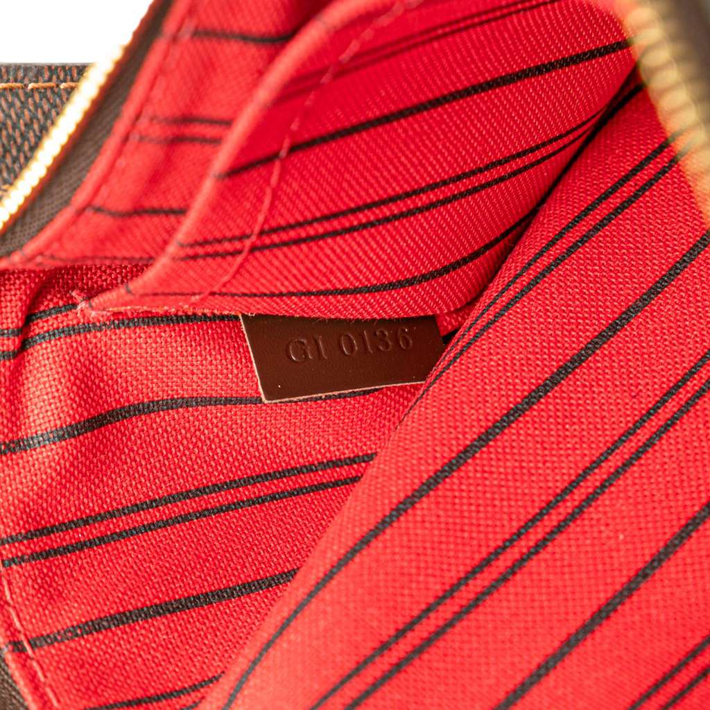 Louis Vuitton Damier Ebene Neverfull Pouch MM - Detail 1