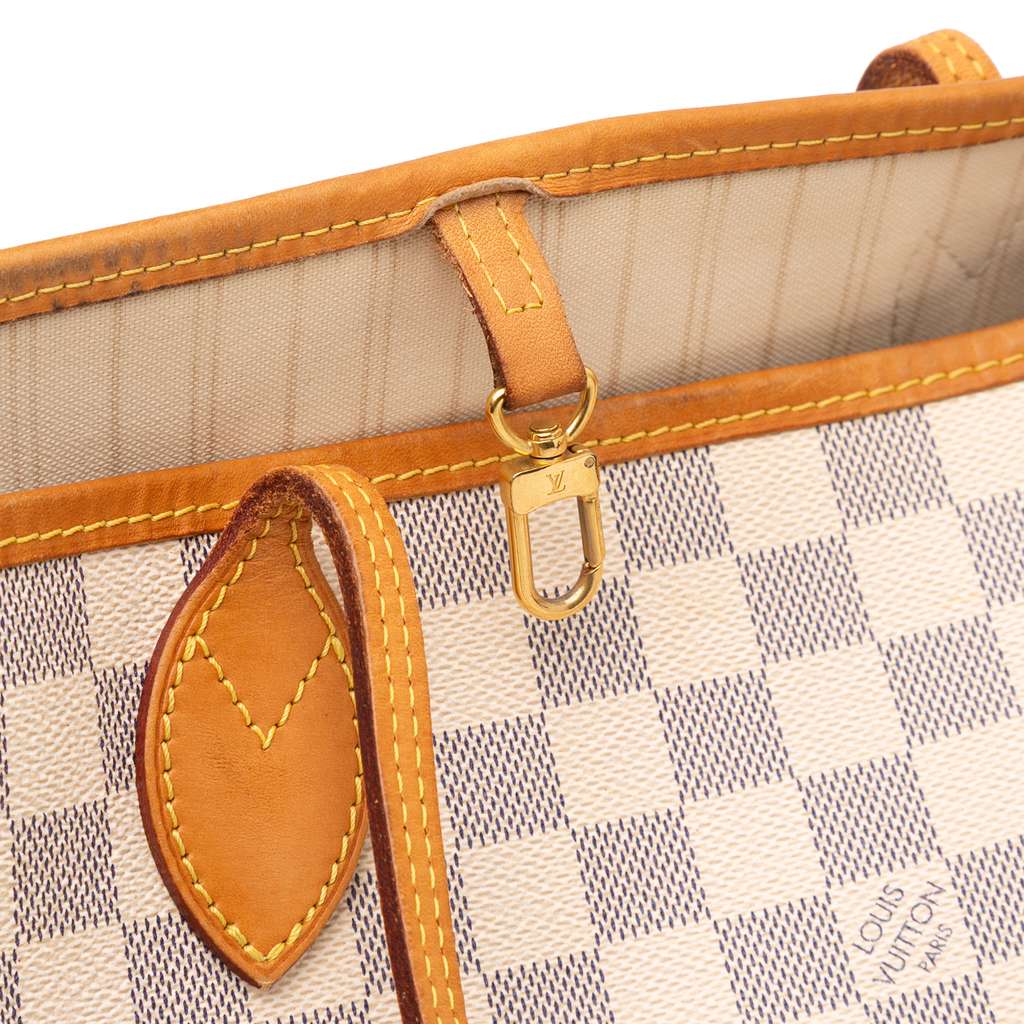 Louis Vuitton Damier Azur Neverfull MM - Image 10
