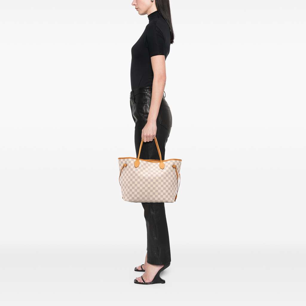 Louis Vuitton Damier Azur Neverfull MM - Image 12