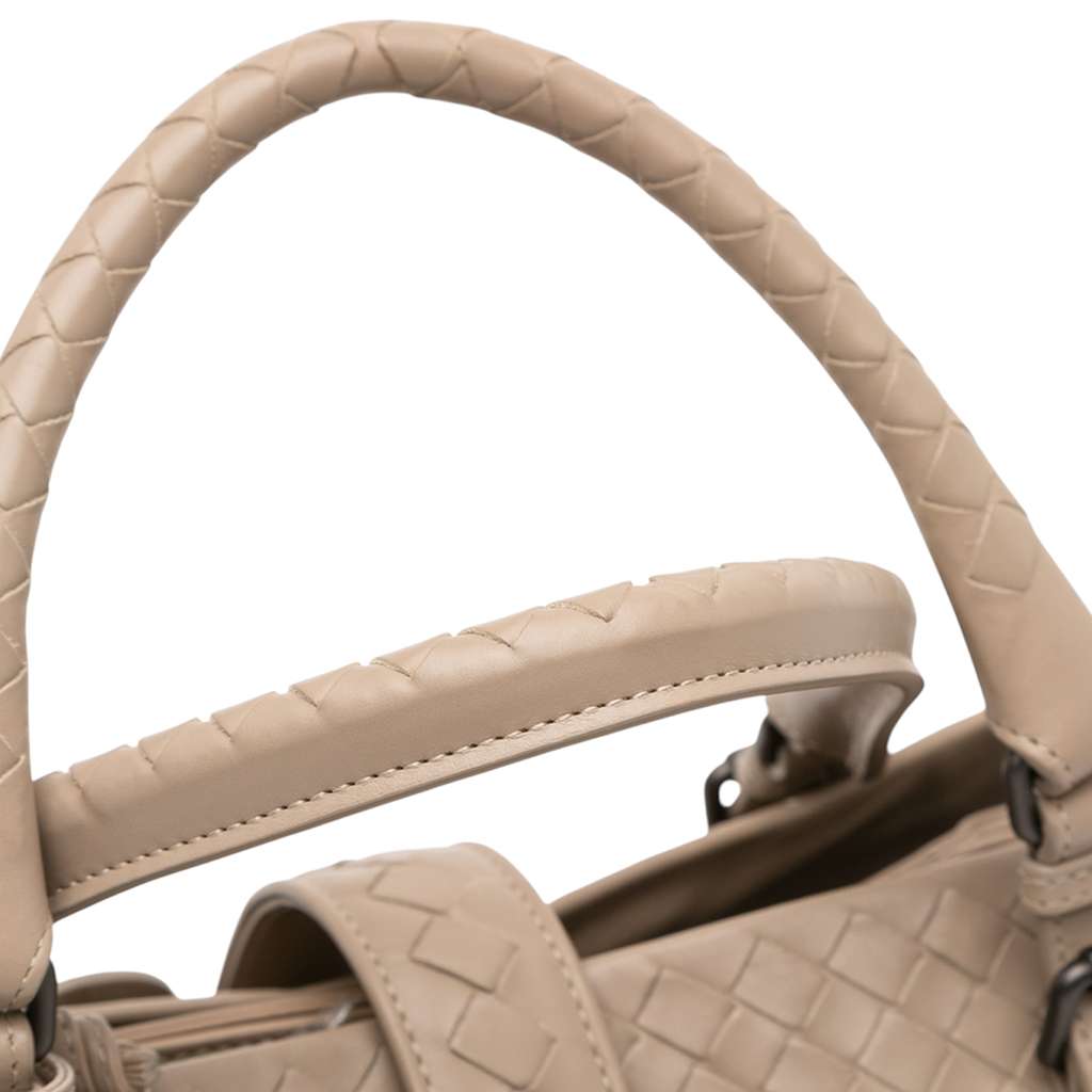 Bottega Veneta Medium Nappa Intrecciato Roma Tote - Image 11