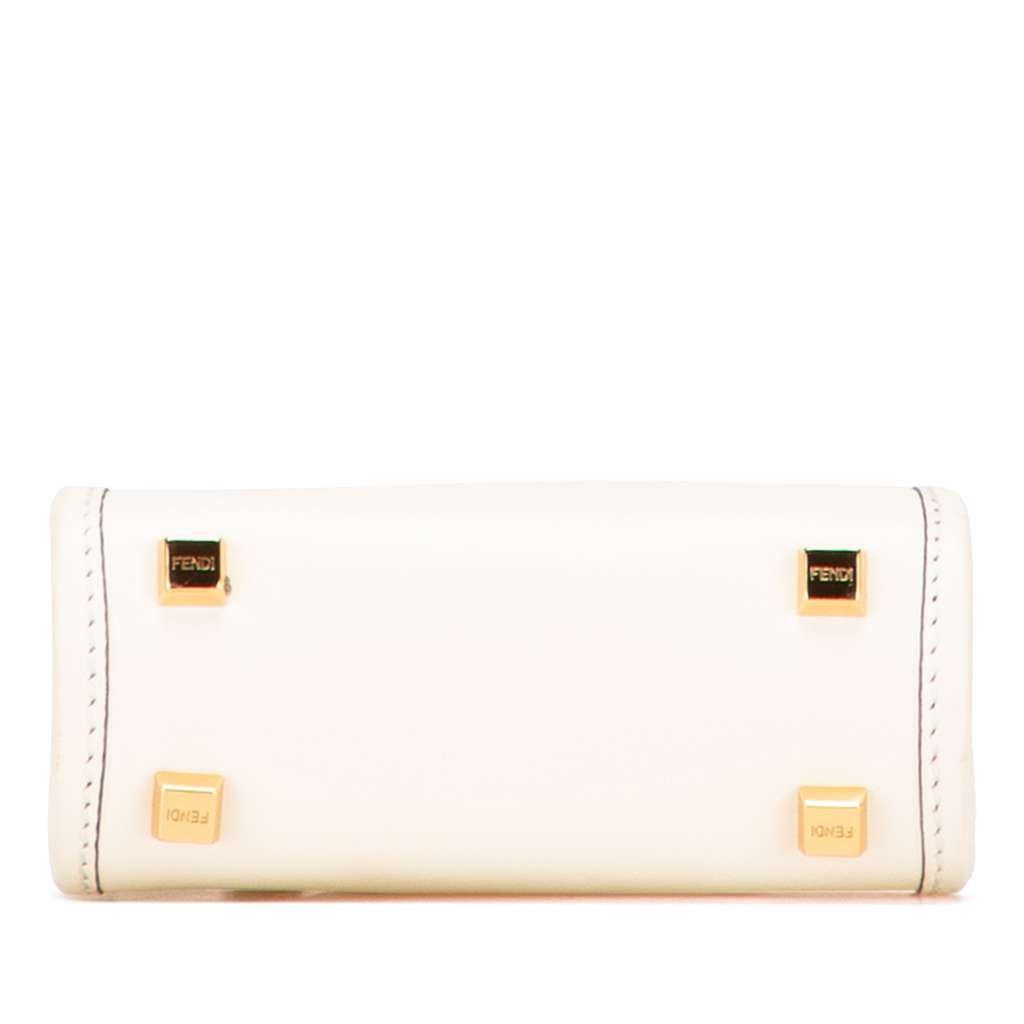 Fendi Mini Leather Sunshine Shopper Tote - Image 6