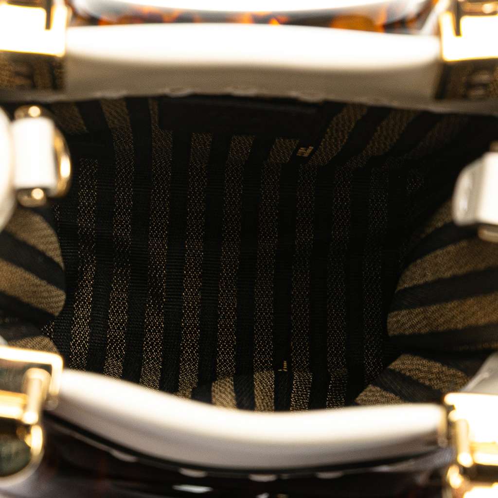 Fendi Mini Leather Sunshine Shopper Tote - 4