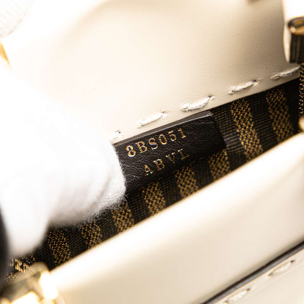 Fendi Mini Leather Sunshine Shopper Tote - Detail 1