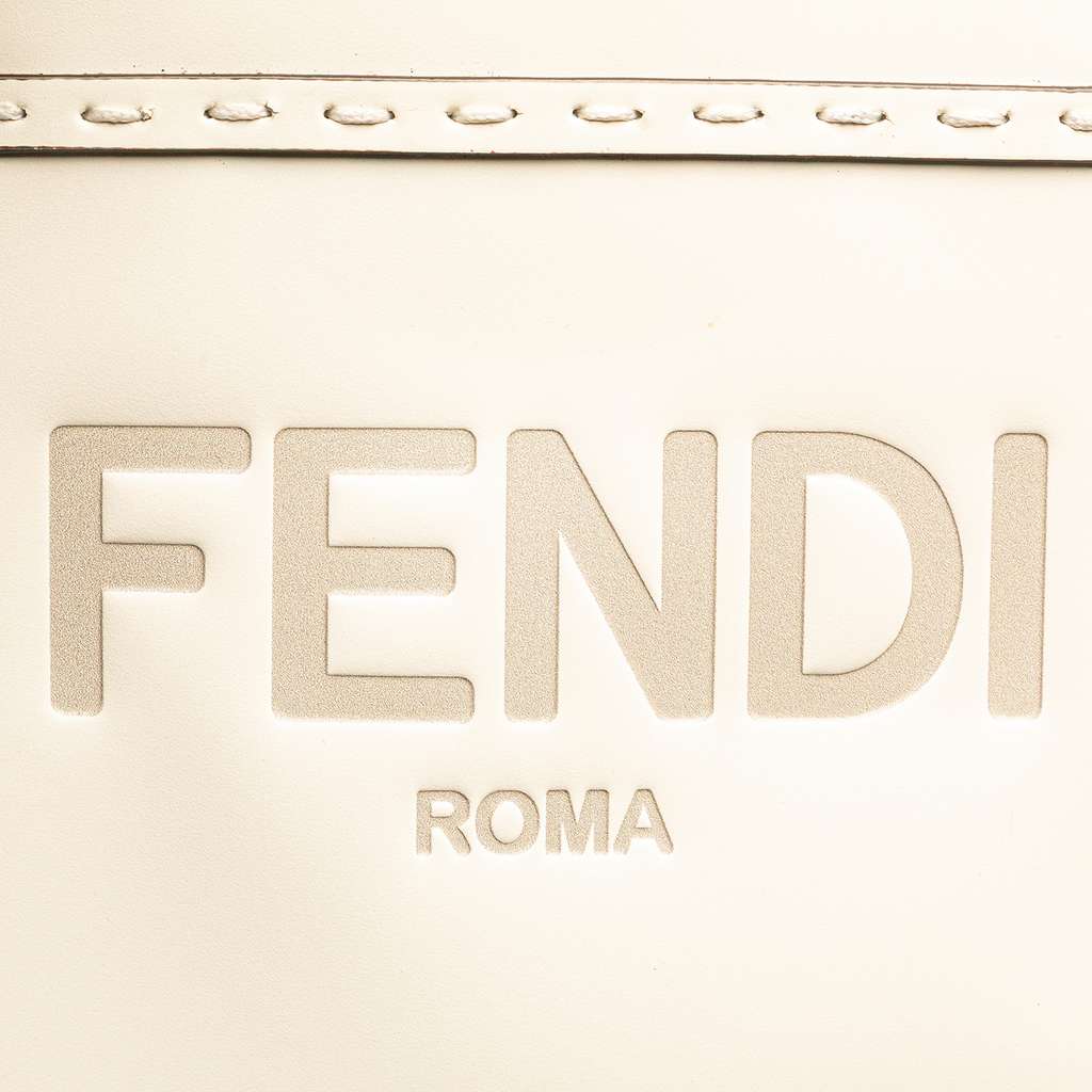 Fendi Mini Leather Sunshine Shopper Tote - Detail 2