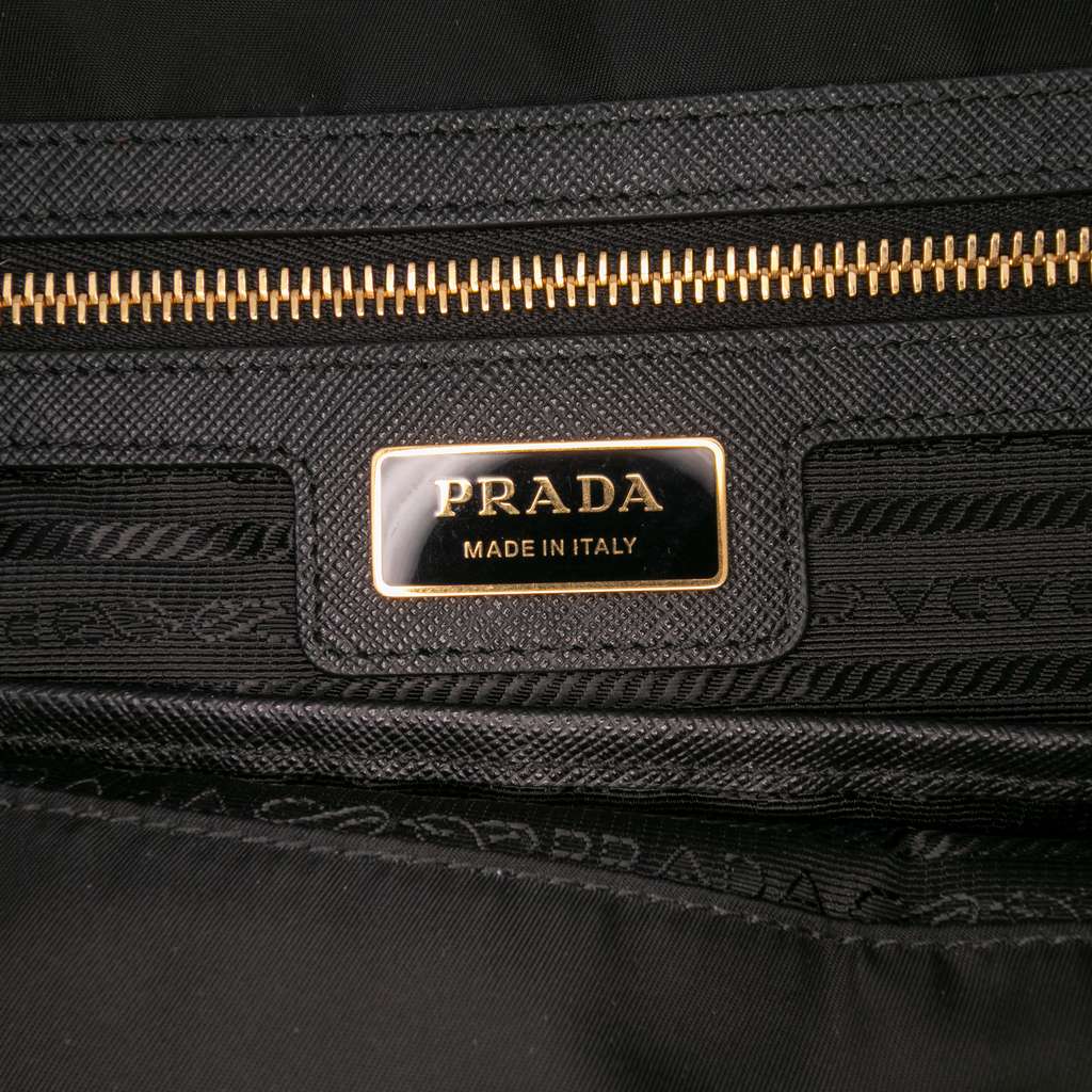 Prada Medium Saffiano Trimmed Re Nylon Re Edition 1978 Tote - Side view