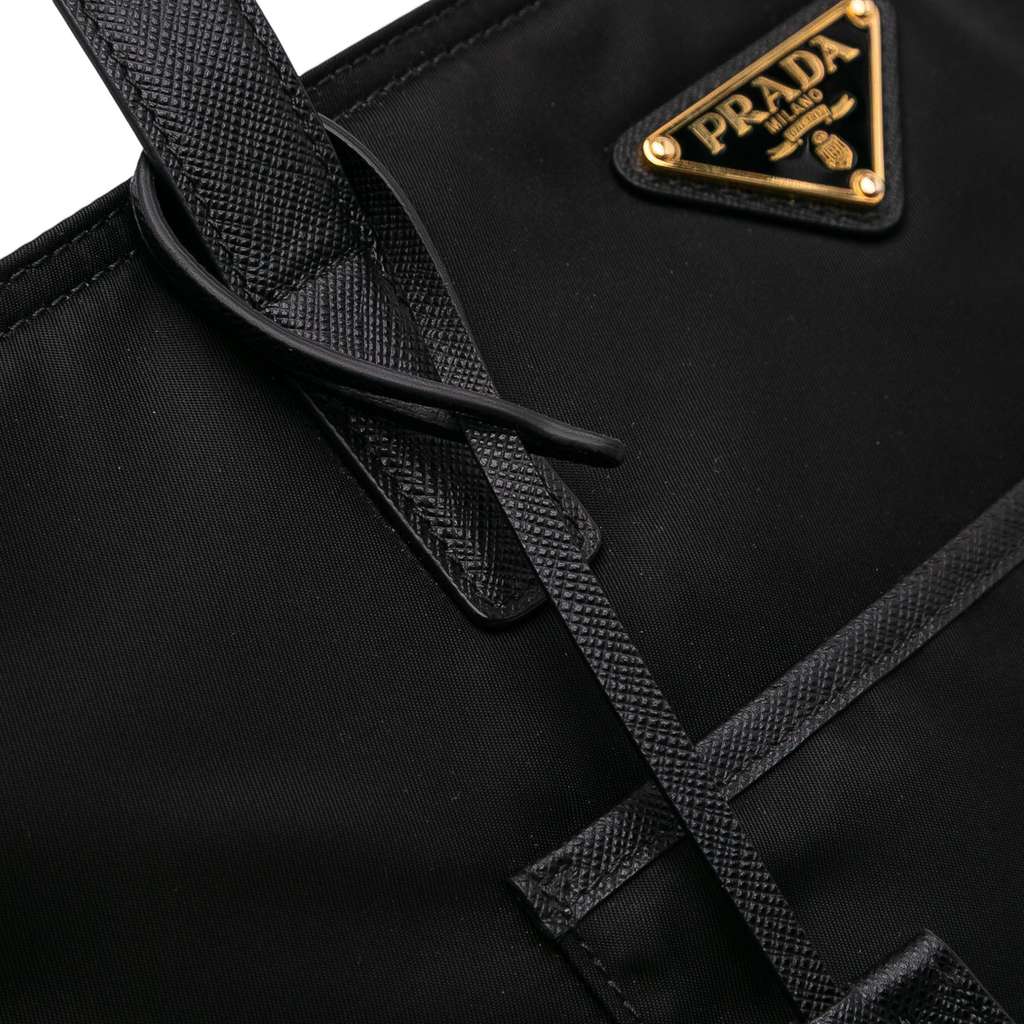 Prada Medium Saffiano Trimmed Re Nylon Re Edition 1978 Tote - Image 10