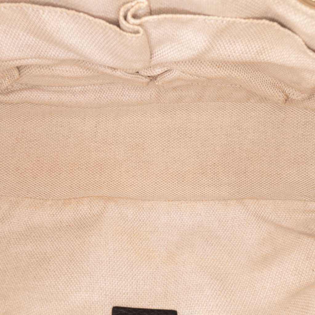 Gucci Pebbled Leather Soho Chain Zip Shoulder Bag - 4