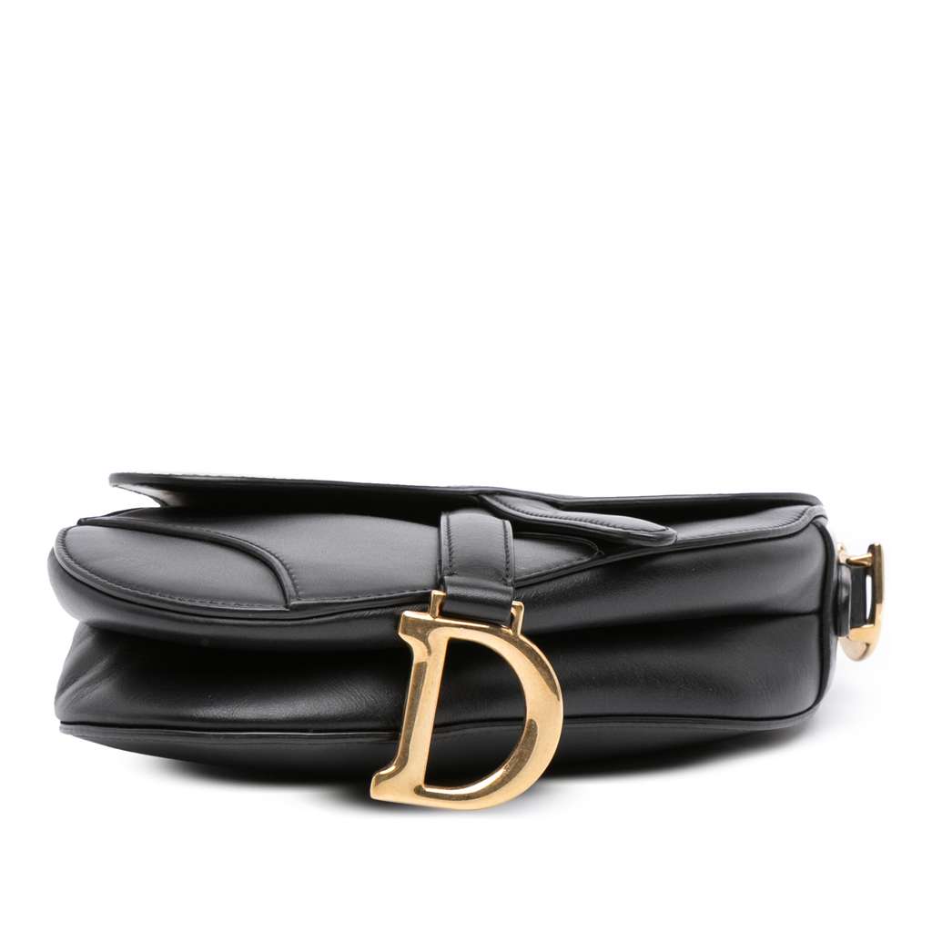 Dior Mini Smooth Calfskin Saddle Bag - Image 6