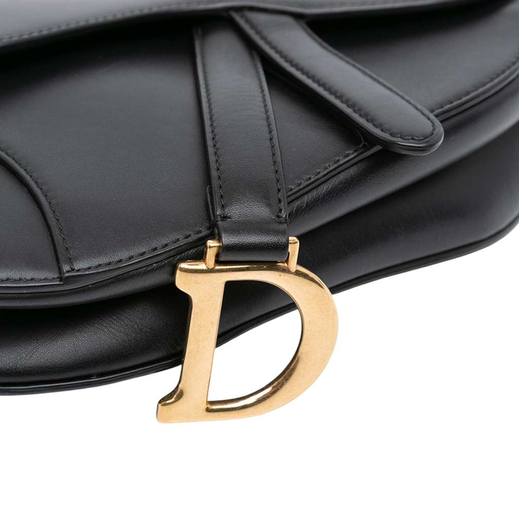Dior Mini Smooth Calfskin Saddle Bag - Image 10
