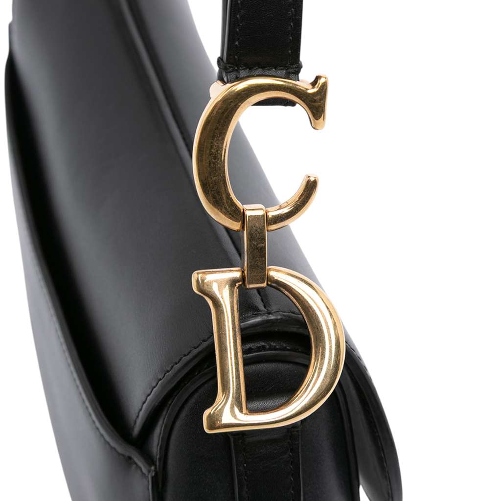 Dior Mini Smooth Calfskin Saddle Bag - Image 11