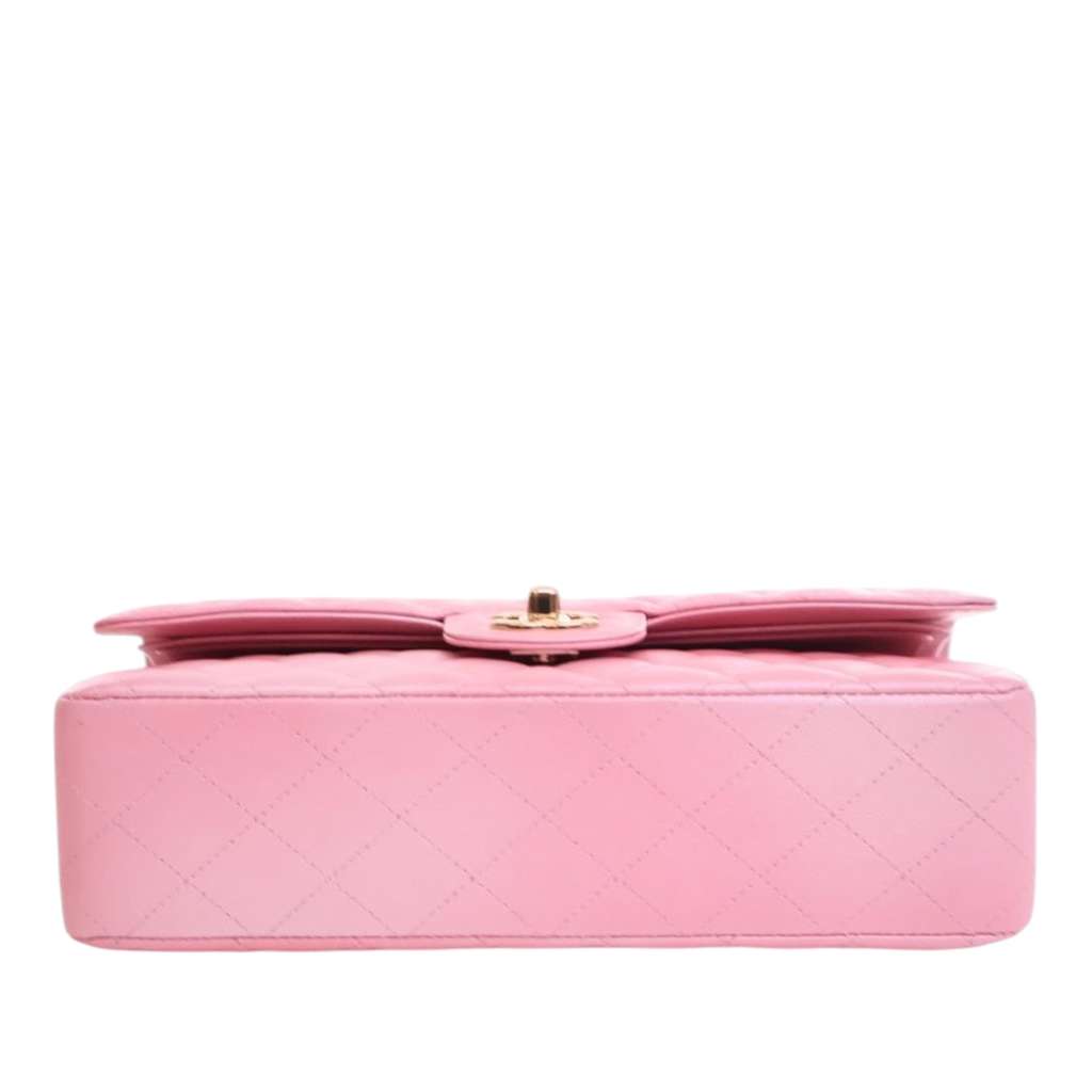 Chanel Medium Classic Iridescent Lambskin Double Flap - 4