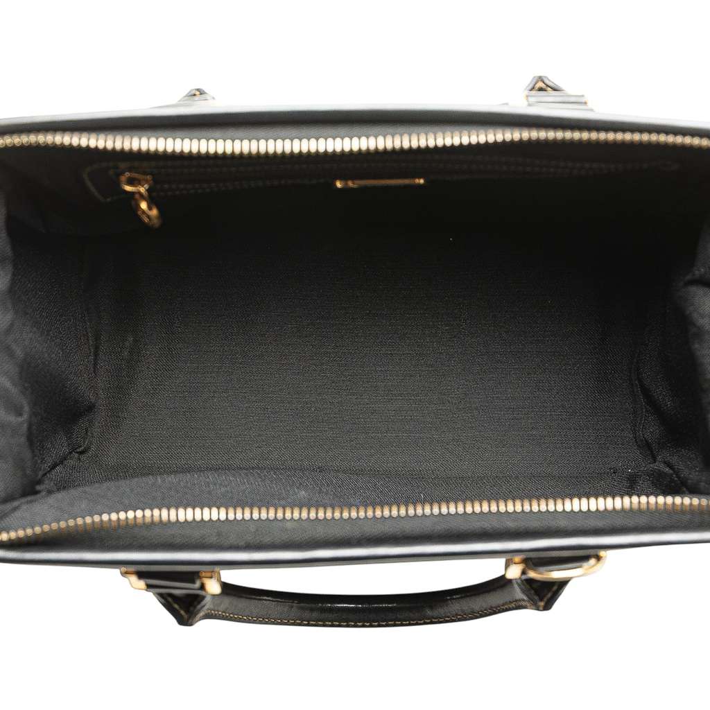 Fendi Pequin Coated Canvas Boston Bag - 4