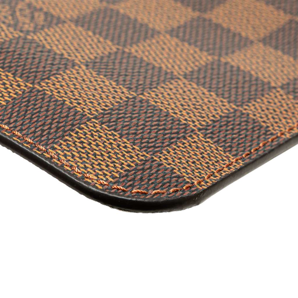 Louis Vuitton Damier Ebene Neverfull Pouch MM - Image 12