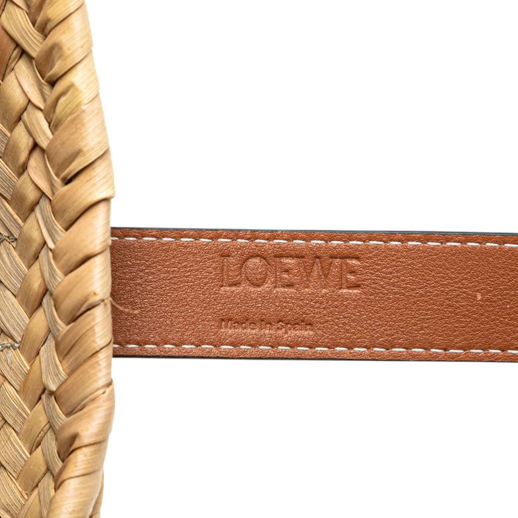 Loewe Medium Raffia Basket Tote - Detail 1