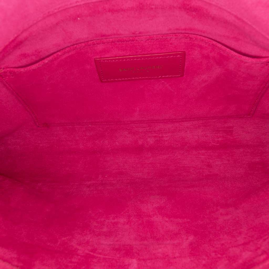 Saint Laurent Leather Chyc Ligne Clutch - 4