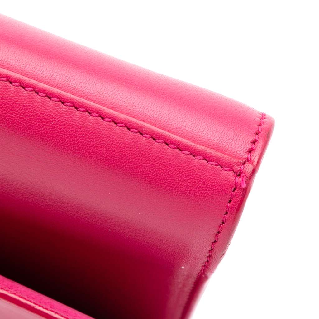 Saint Laurent Leather Chyc Ligne Clutch - Detail 2