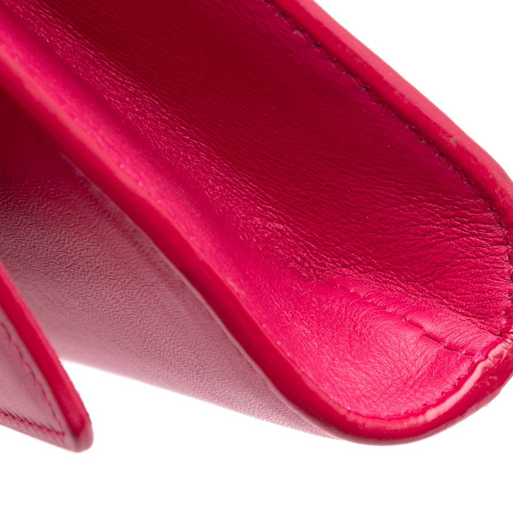 Saint Laurent Leather Chyc Ligne Clutch - Image 10