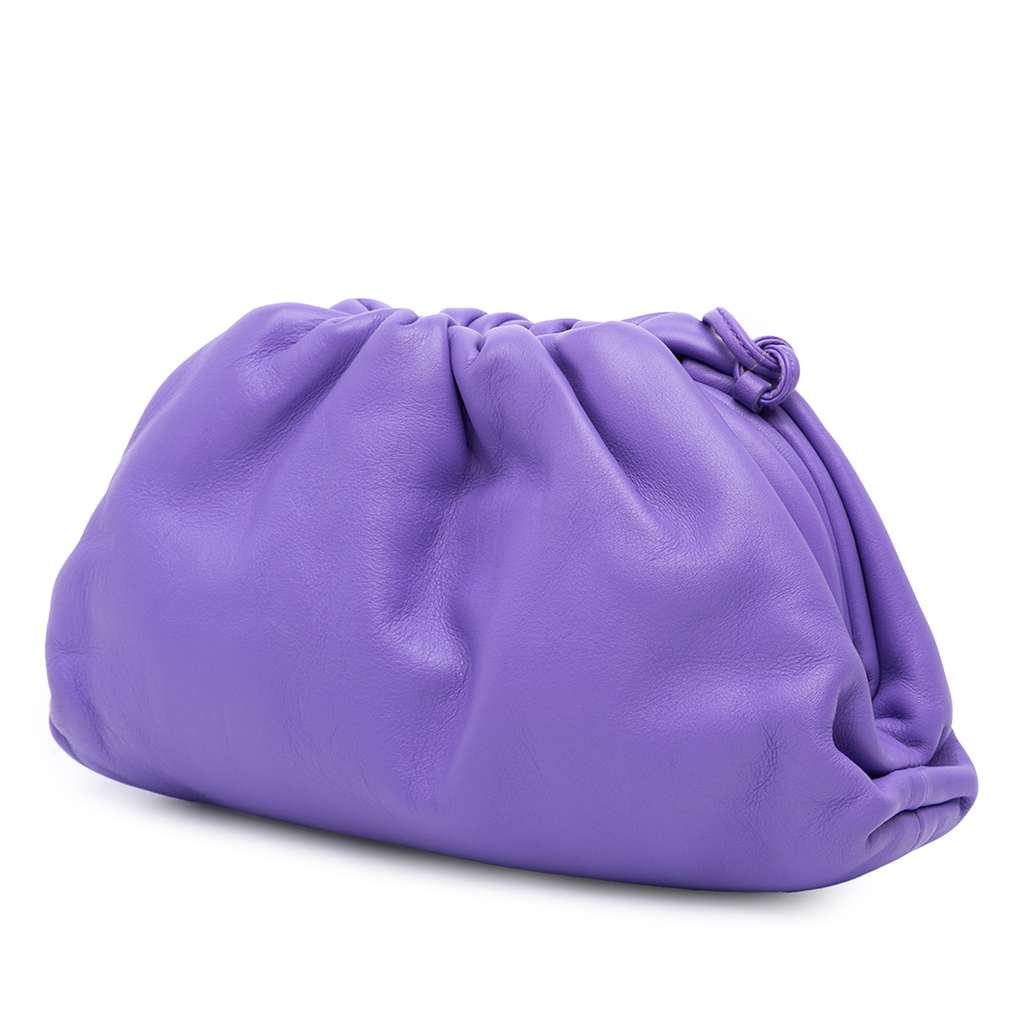 Bottega Veneta Lambskin The Mini Pouch Crossbody - Back view