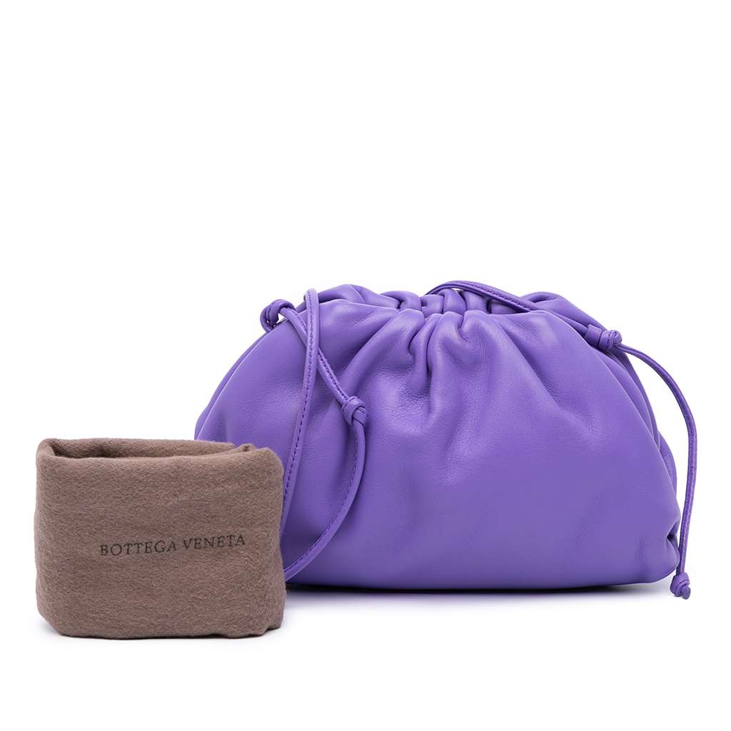 Bottega Veneta Lambskin The Mini Pouch Crossbody - Image 14