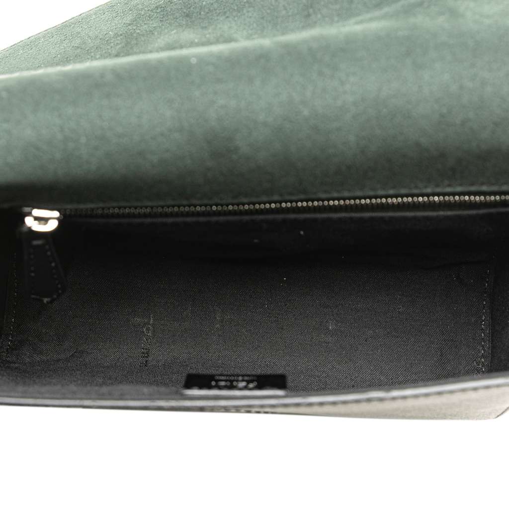 Fendi Leather and Coated Canvas FF Squared Compact Bag - 4