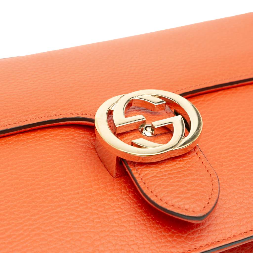 Gucci Medium Dollar Calfskin Interlocking G Crossbody - Image 10