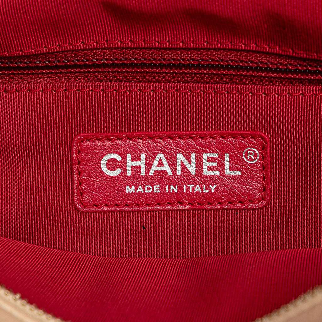 Chanel Large Aged Calfskin Gabrielle Shopping Tote - Side view