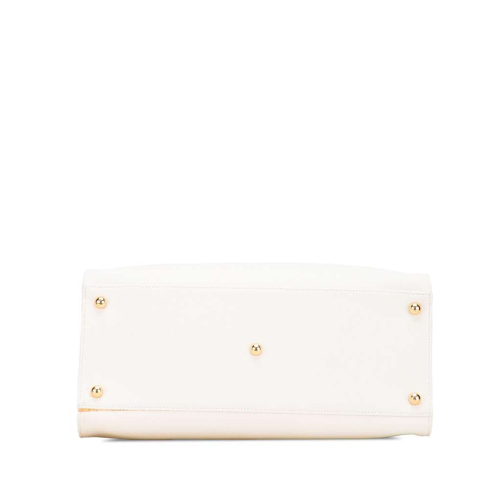 Fendi Medium Canvas Sunshine Shopper Tote - 3