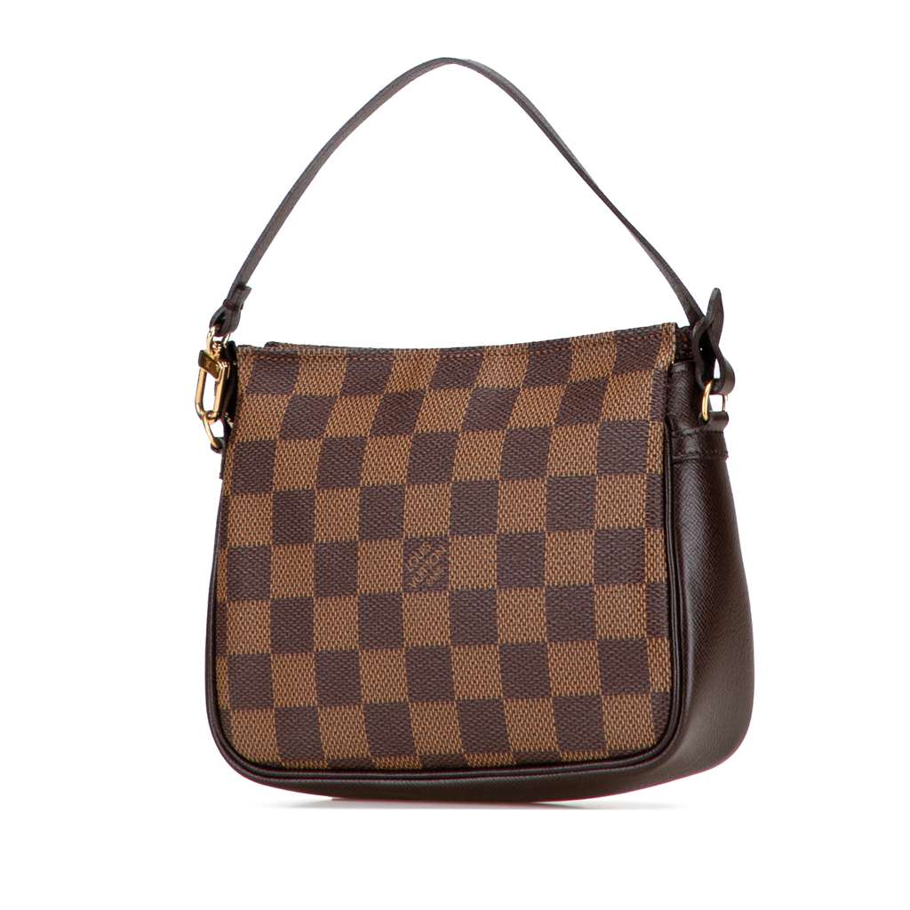 Louis Vuitton Damier Ebene Trousse Pochette - Back view