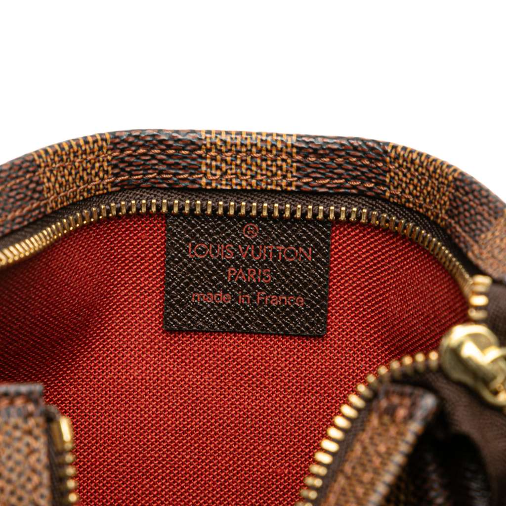 Louis Vuitton Damier Ebene Trousse Pochette - Side view