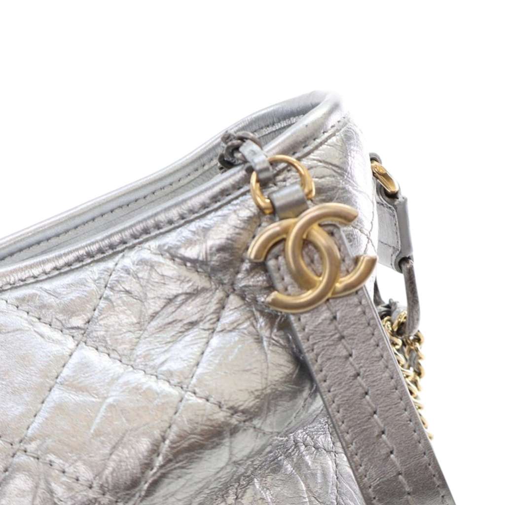 Chanel Medium Metallic Aged Calfskin Gabrielle Crossbody - Detail 2